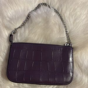 Coach Purple MINI Shoulder Bag No hang tags come with purchase